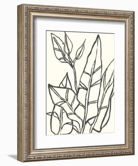 Tropical Contour III-June Erica Vess-Framed Art Print