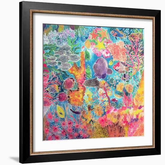 Tropical Coral, 1993-Hilary Simon-Framed Giclee Print