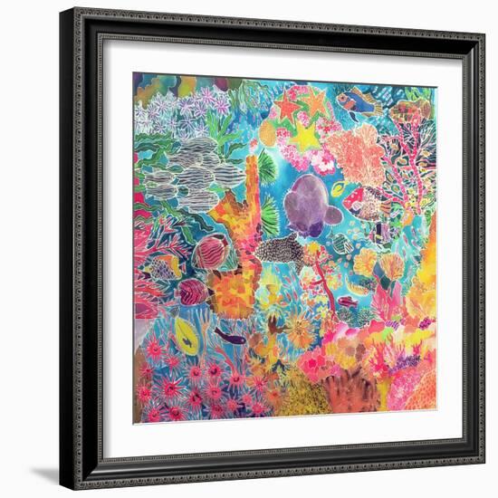 Tropical Coral, 1993-Hilary Simon-Framed Giclee Print