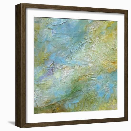 Tropical Currents I-Sheila Finch-Framed Art Print