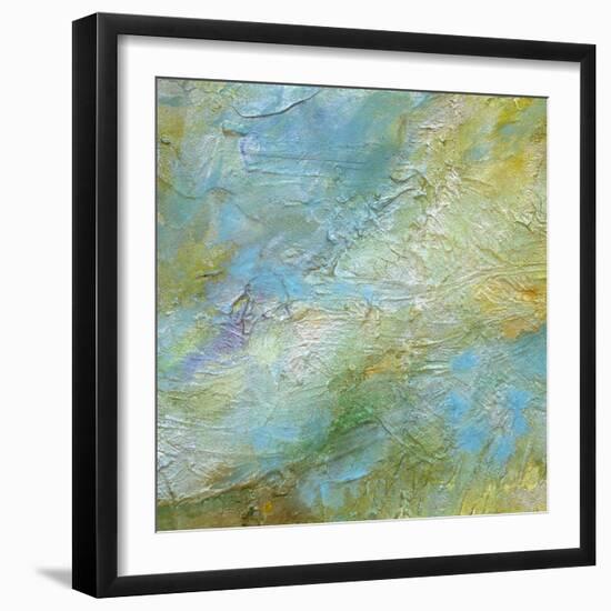 Tropical Currents I-Sheila Finch-Framed Art Print