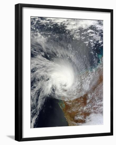 Tropical Cyclone Carlos-Stocktrek Images-Framed Photographic Print