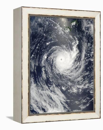 Tropical Cyclone Wilma-Stocktrek Images-Framed Premier Image Canvas