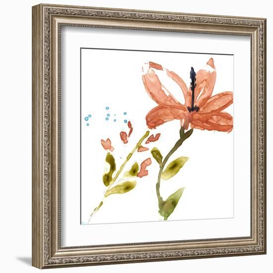 Tropical Display III-Jennifer Goldberger-Framed Art Print