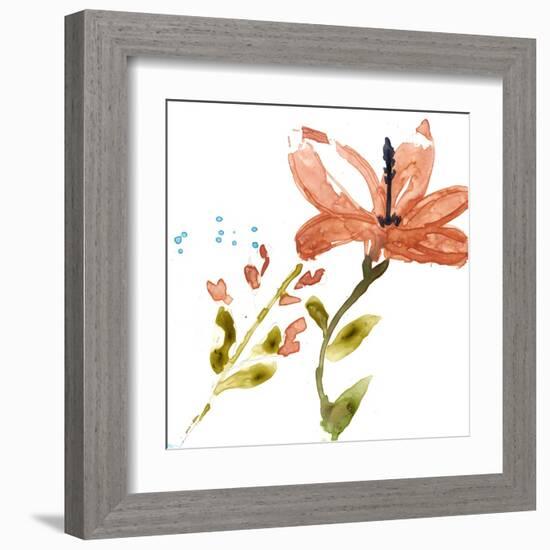 Tropical Display III-Jennifer Goldberger-Framed Art Print