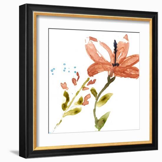 Tropical Display III-Jennifer Goldberger-Framed Art Print