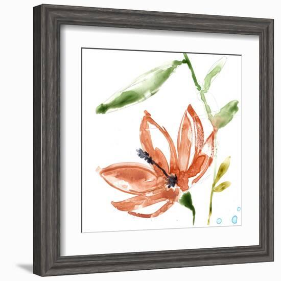 Tropical Display IV-Jennifer Goldberger-Framed Art Print