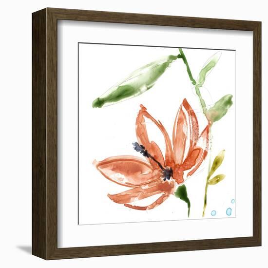 Tropical Display IV-Jennifer Goldberger-Framed Art Print