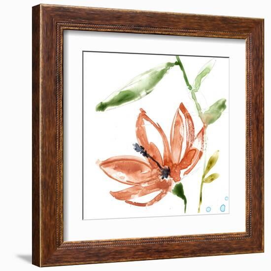 Tropical Display IV-Jennifer Goldberger-Framed Art Print