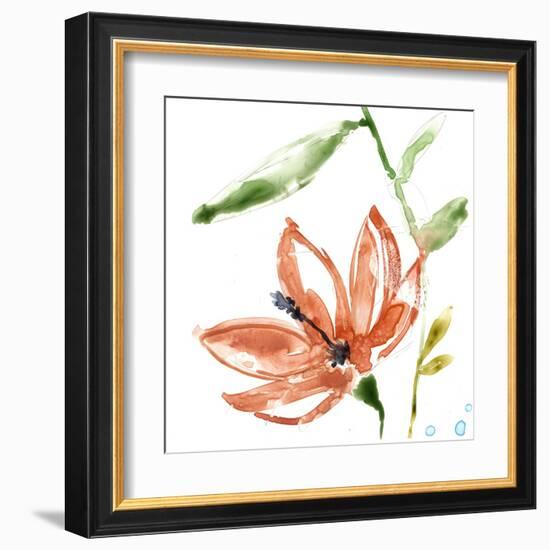 Tropical Display IV-Jennifer Goldberger-Framed Art Print