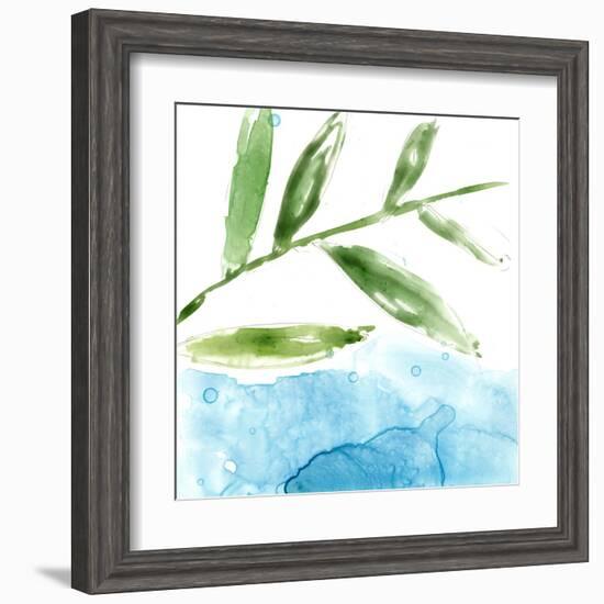 Tropical Display IX-Jennifer Goldberger-Framed Art Print