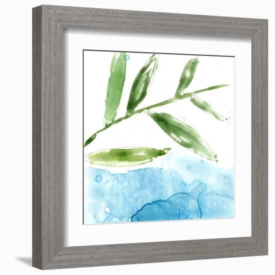 Tropical Display IX-Jennifer Goldberger-Framed Art Print