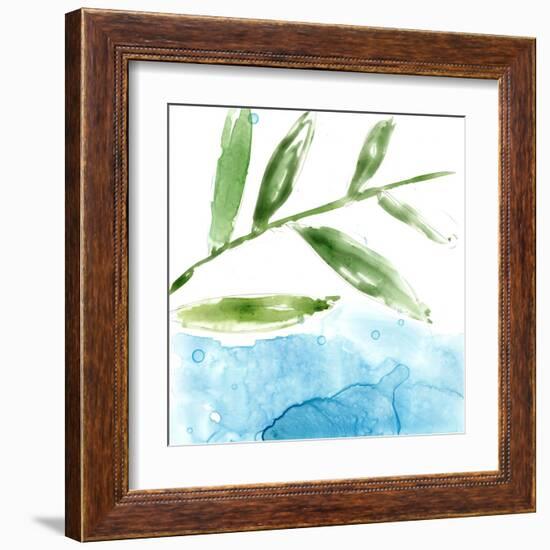 Tropical Display IX-Jennifer Goldberger-Framed Art Print