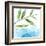 Tropical Display IX-Jennifer Goldberger-Framed Art Print