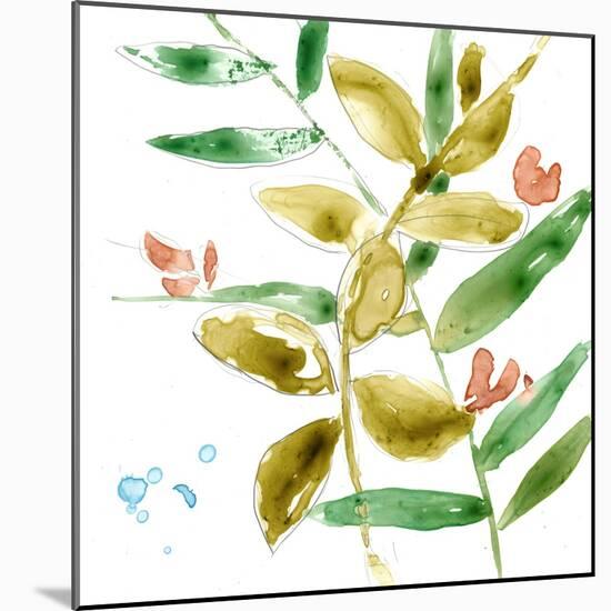 Tropical Display V-Jennifer Goldberger-Mounted Art Print