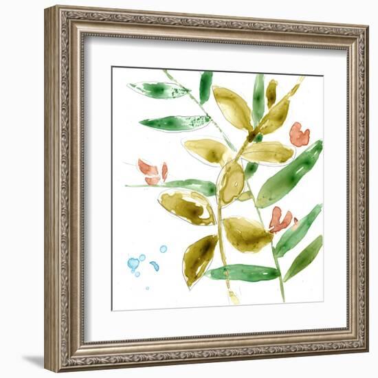 Tropical Display V-Jennifer Goldberger-Framed Art Print