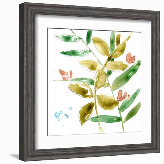 Tropical Display V-Jennifer Goldberger-Framed Art Print