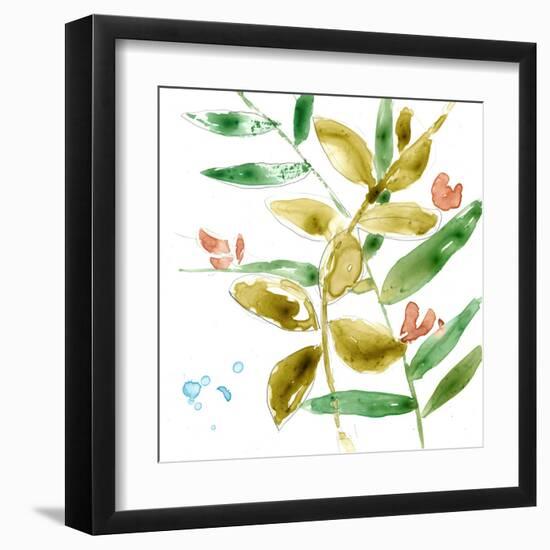 Tropical Display V-Jennifer Goldberger-Framed Art Print