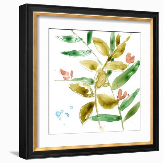 Tropical Display V-Jennifer Goldberger-Framed Art Print