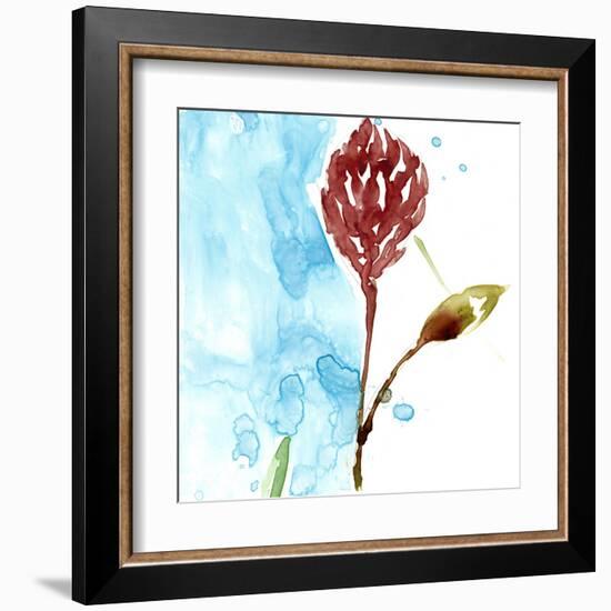 Tropical Display VI-Jennifer Goldberger-Framed Art Print