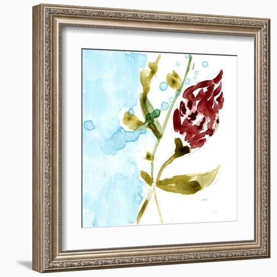 Tropical Display VII-Jennifer Goldberger-Framed Art Print