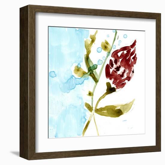 Tropical Display VII-Jennifer Goldberger-Framed Art Print