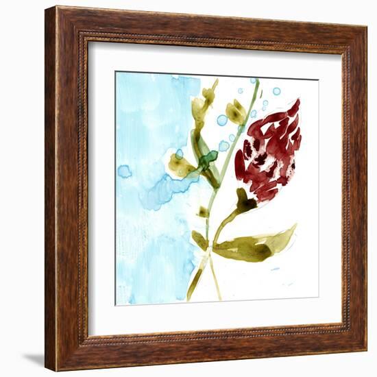 Tropical Display VII-Jennifer Goldberger-Framed Art Print