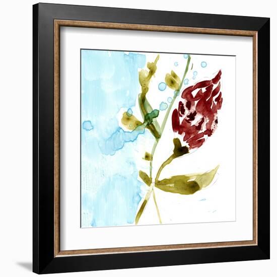 Tropical Display VII-Jennifer Goldberger-Framed Art Print