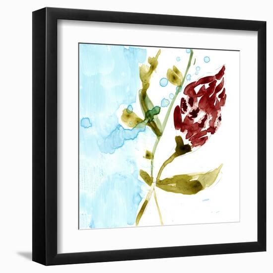 Tropical Display VII-Jennifer Goldberger-Framed Art Print