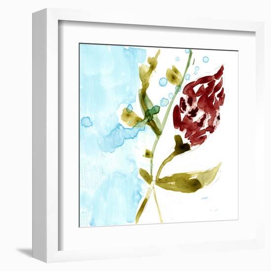 Tropical Display VII-Jennifer Goldberger-Framed Art Print