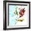 Tropical Display VII-Jennifer Goldberger-Framed Art Print