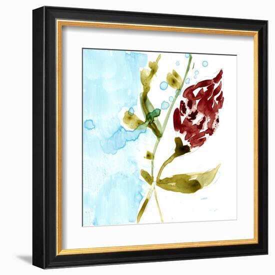 Tropical Display VII-Jennifer Goldberger-Framed Art Print