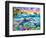 Tropical Dolphins-Adrian Chesterman-Framed Premium Giclee Print