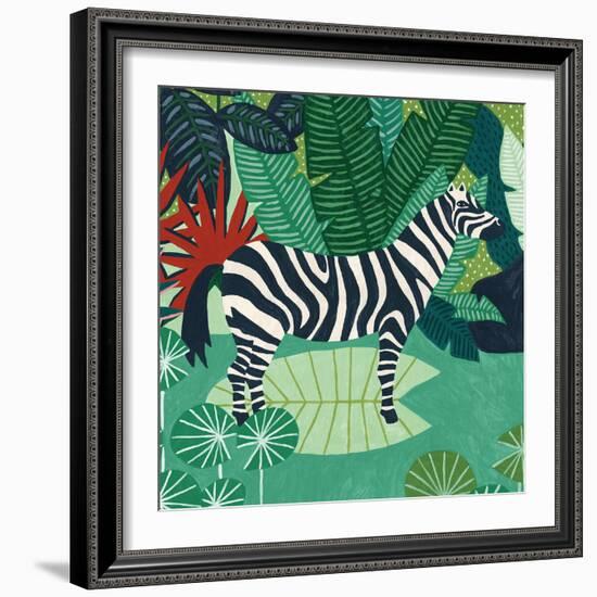 Tropical Equus - Focus-Kristine Hegre-Framed Giclee Print