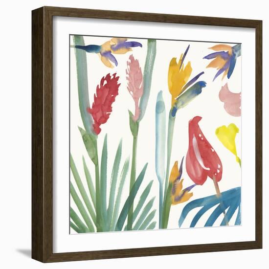 Tropical Exotics I-Alan Halliday-Framed Giclee Print
