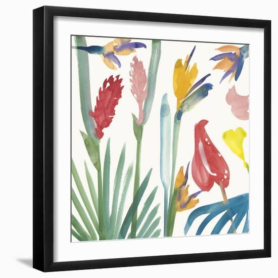 Tropical Exotics I-Alan Halliday-Framed Giclee Print