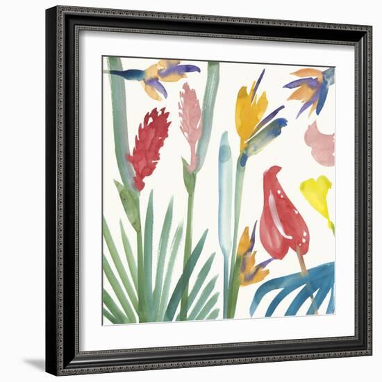 Tropical Exotics I-Alan Halliday-Framed Giclee Print