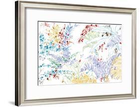 Tropical Explosion-Maja Gunnarsdottir-Framed Giclee Print