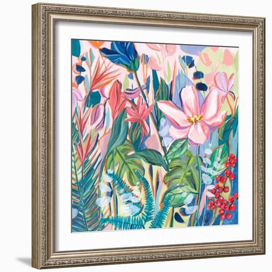 Tropical Fest II-Melissa Wang-Framed Art Print