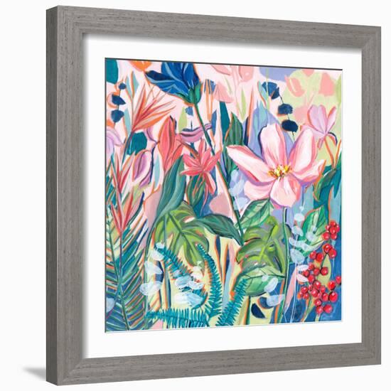 Tropical Fest II-Melissa Wang-Framed Art Print