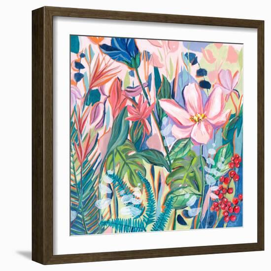 Tropical Fest II-Melissa Wang-Framed Art Print