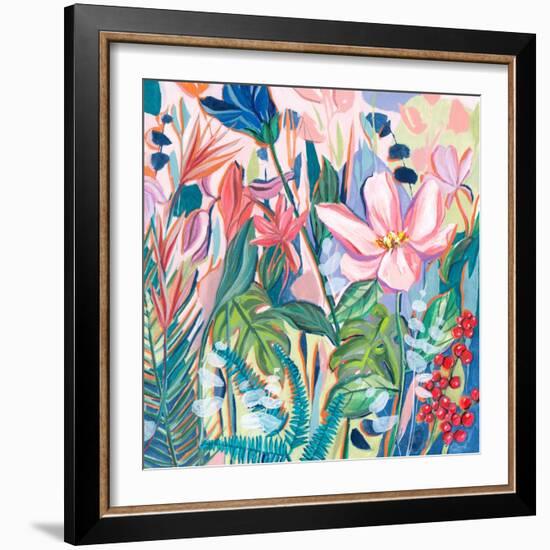 Tropical Fest II-Melissa Wang-Framed Art Print