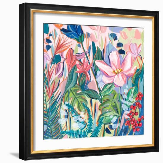 Tropical Fest II-Melissa Wang-Framed Art Print