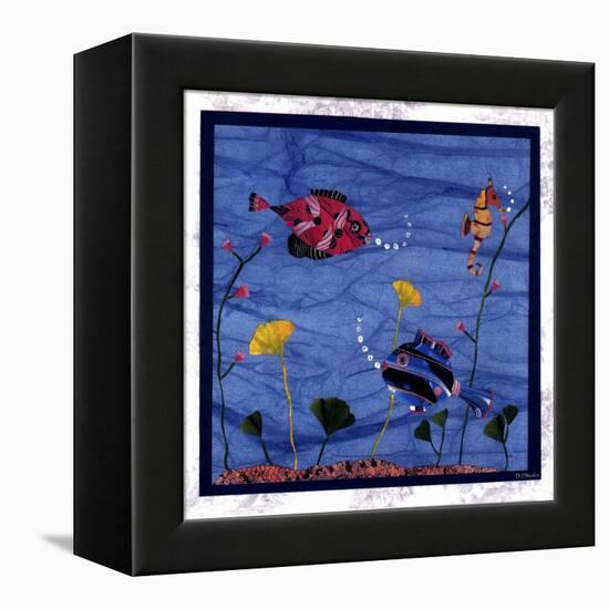 Tropical Fish 2-David Sheskin-Framed Premier Image Canvas