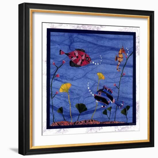 Tropical Fish 2-David Sheskin-Framed Giclee Print