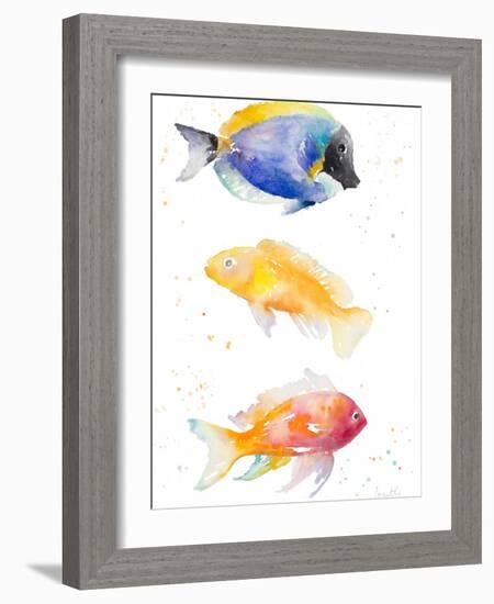 Tropical Fish I-Lanie Loreth-Framed Art Print