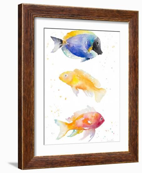 Tropical Fish I-Lanie Loreth-Framed Art Print