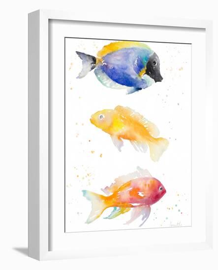 Tropical Fish I-Lanie Loreth-Framed Art Print