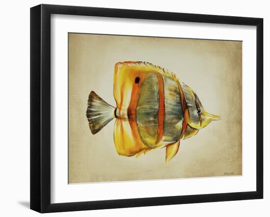 Tropical Fish I-Sydney Edmunds-Framed Giclee Print