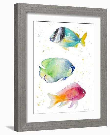 Tropical Fish II-Lanie Loreth-Framed Art Print